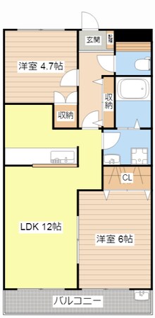 ｃｏｎｔｉｎｕａｒｅの物件間取画像